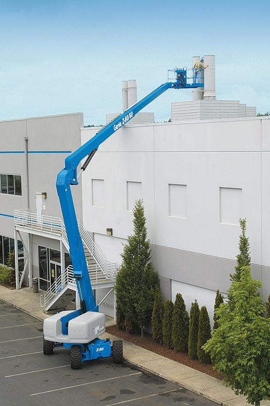 Maximizing Efficiency with Genie Articulated Boom Lifts